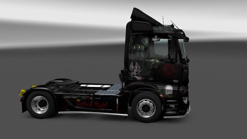 GOTHIC NIGHT – Skins mod for Euro Truck Simulator 2