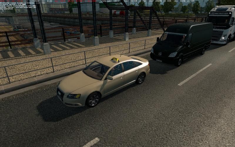 AI Taxi – Other mod for Euro Truck Simulator 2