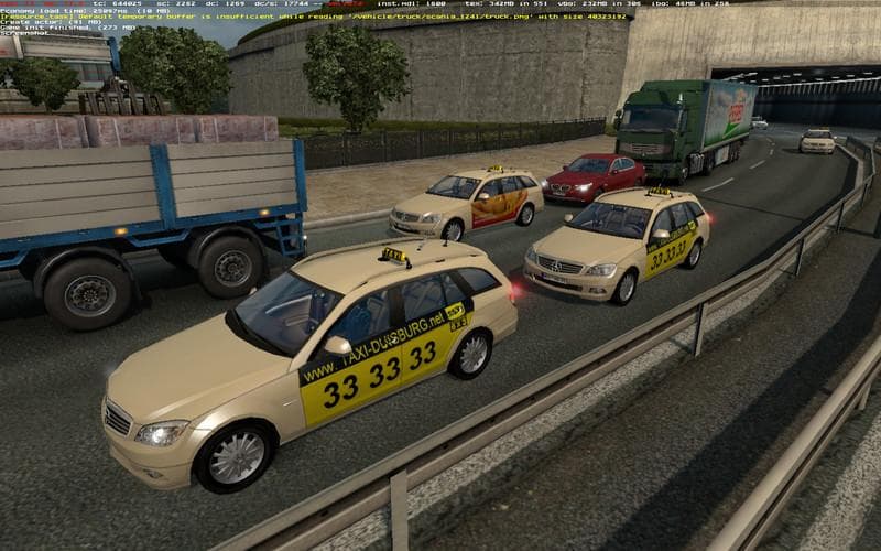 AI Taxi v1.0 - ETS2 mods download – other screenshot 2