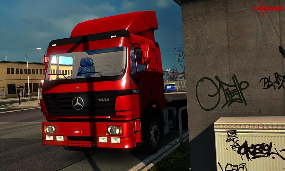 MERCEDES-BENZ 1838 STOCK – Parts mod for Euro Truck Simulator 2