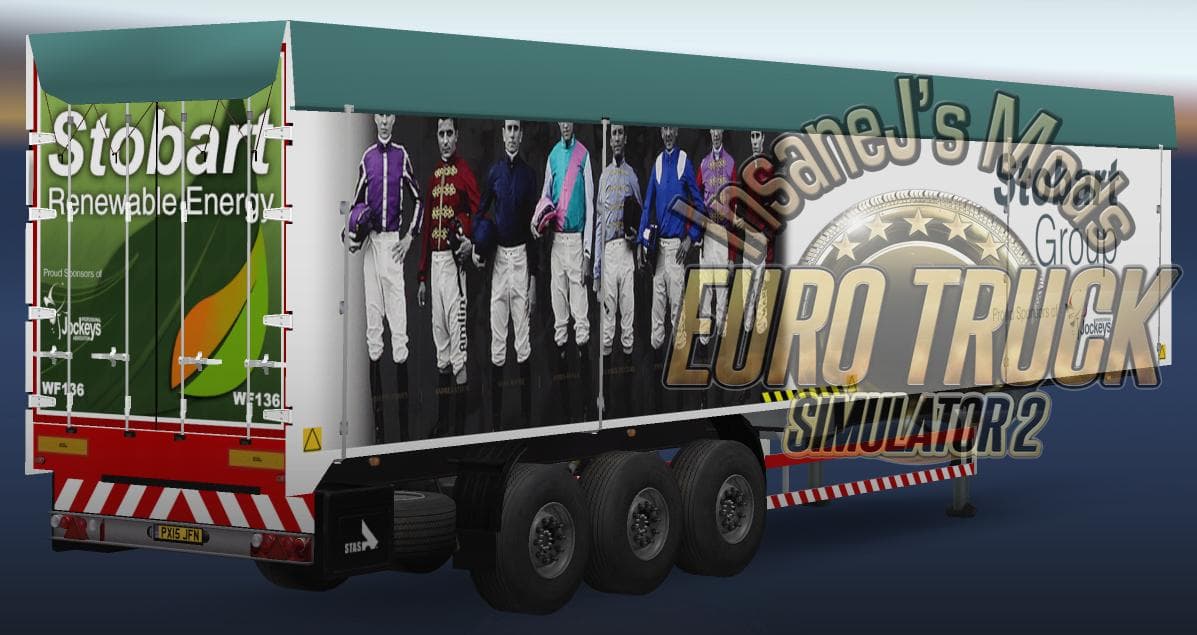 Big Stobart Mod v6.0.1 – Trailers mod for Euro Truck Simulator 2