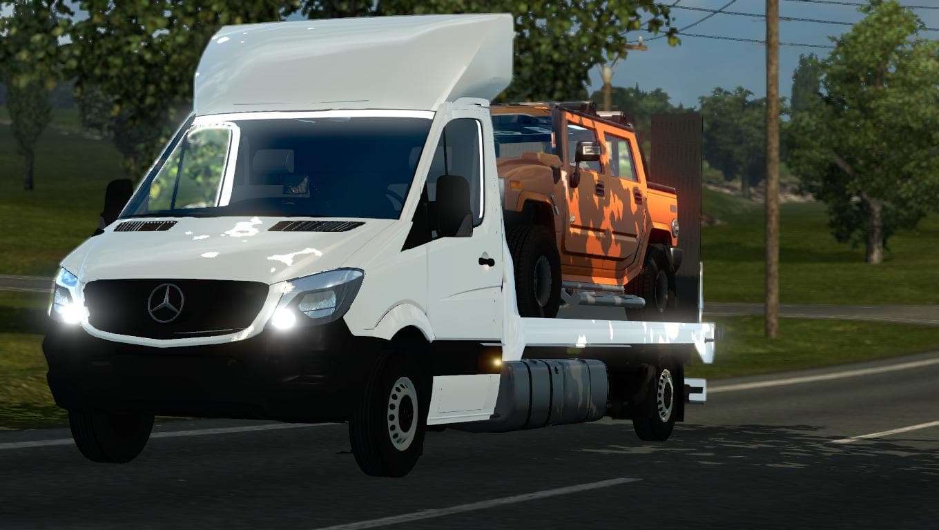 SPRINTER MEGA MOD V1 1.21.X – Parts mod for Euro Truck Simulator 2