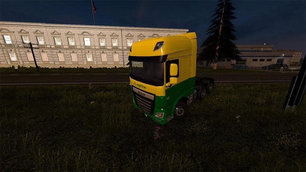 DAF XF EURO 6 AGRIFIRM SKIN ALL CABS – Skins mod for Euro Truck Simulator 2