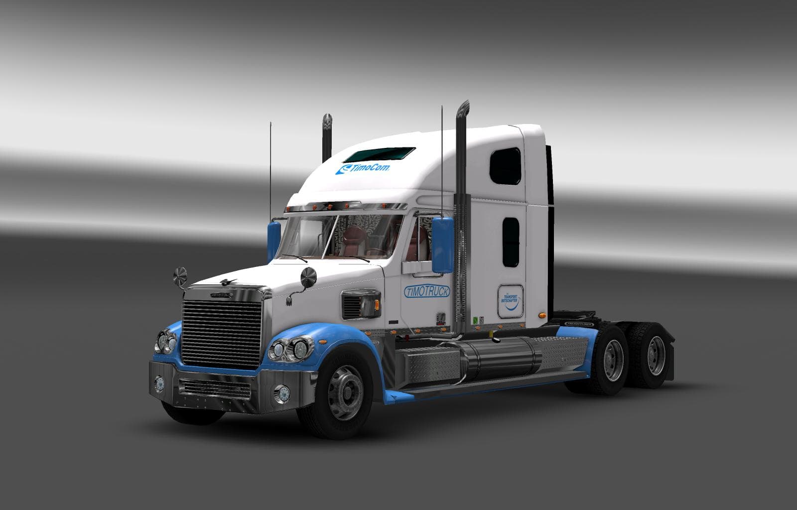 TIMOTRUCK SKIN FUR FREIGHTLINER CORONADO V1.0 – Skins mod for Euro Truck Simulator 2