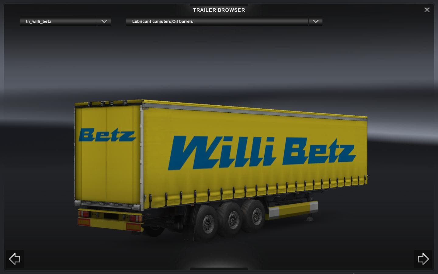 WILLI BETZ TRAILER V2.0 - ETS2 mods download – trailers screenshot 2