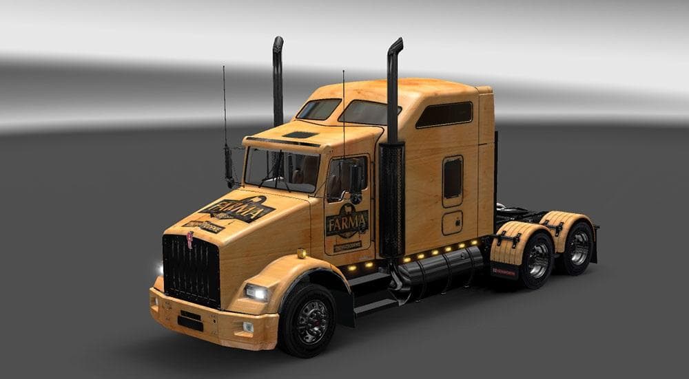 KENWORTH T800 FARMA SKIN – Skins mod for Euro Truck Simulator 2