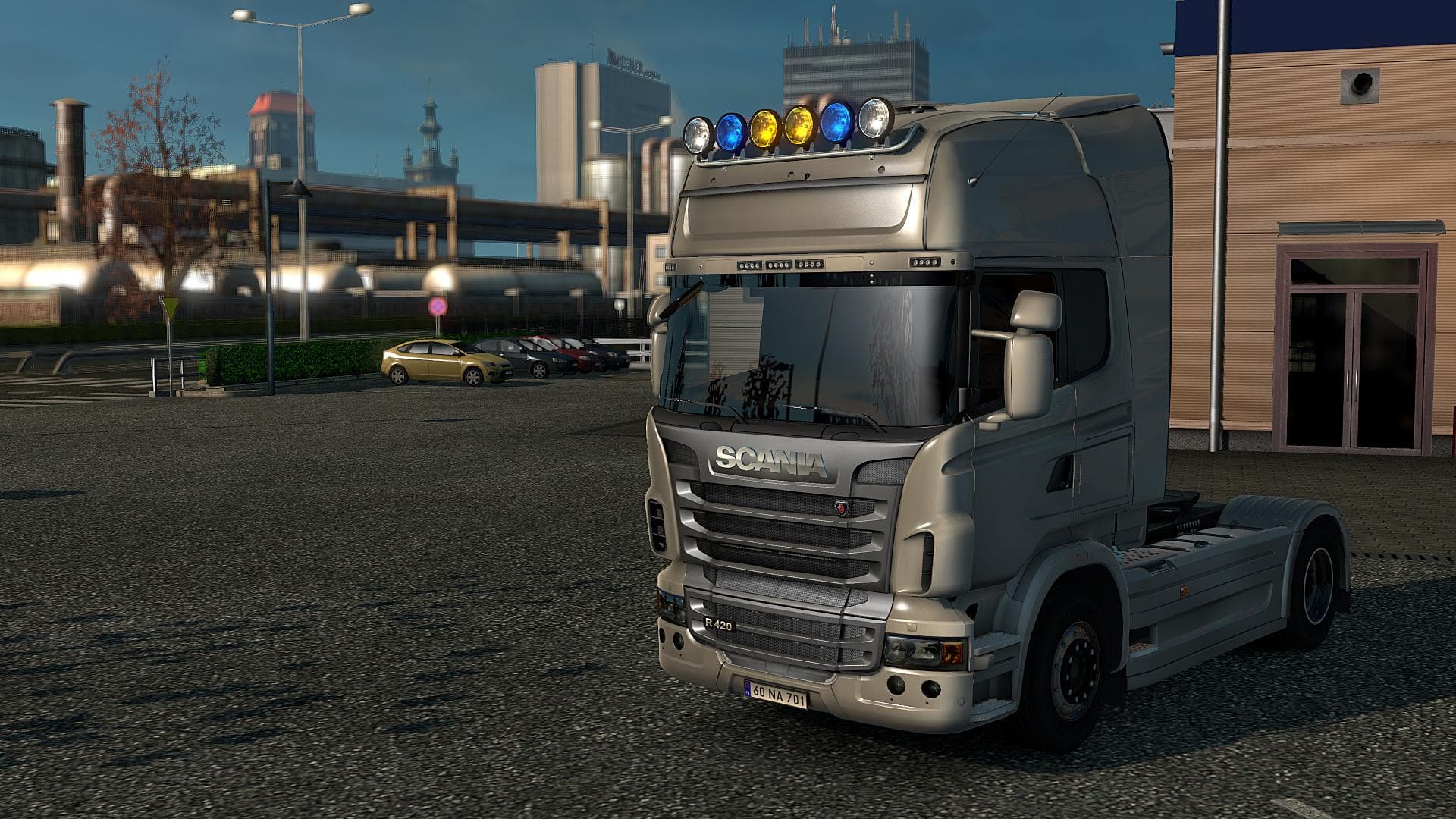 NEW LAMPS 1,21 – Parts mod for Euro Truck Simulator 2