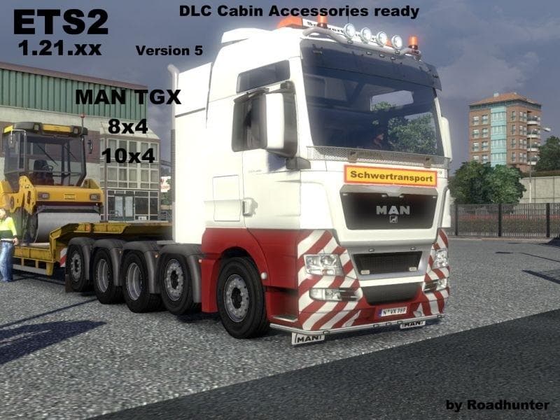 MAN HEAVY 8X4 / 10X4 V2.1 - ETS2 mods download – parts screenshot 2