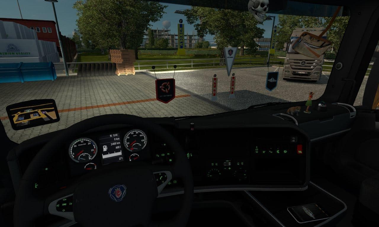 SCANIA R & STREAMLINE MODIFICATIONS FOR 1.21 RJL + DLC ACCESSORY – Parts mod for Euro Truck Simulator 2