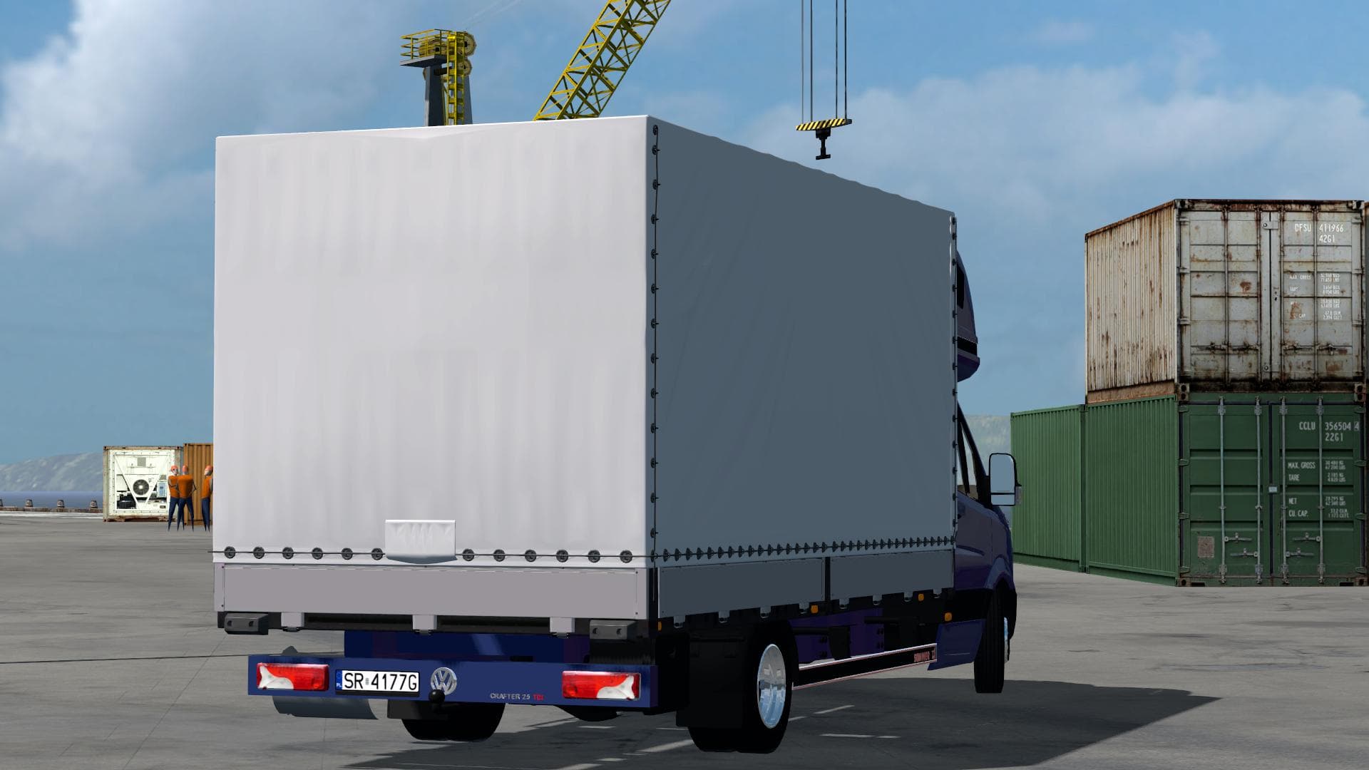 VOLKSWAGEN CRAFTER 2.5 TDI 1.21.X - ETS2 mods download – trucks screenshot 2
