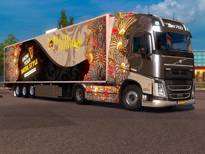 BATIK KEDIRI COMBO PACK – Skins mod for Euro Truck Simulator 2