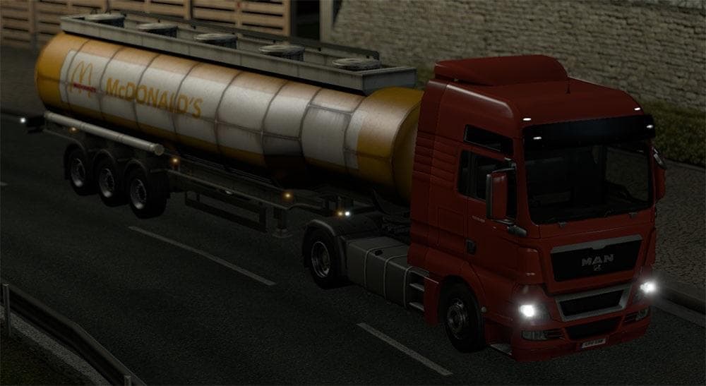 MCDONALDS TRAILER V2 – Trailers mod for Euro Truck Simulator 2
