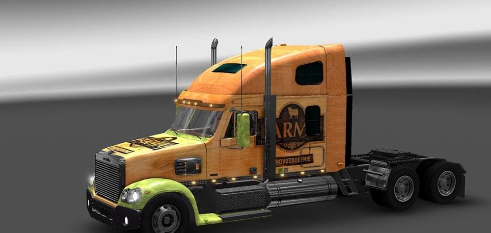 FREIGHTLINER CORONADO FARMA SKIN – Skins mod for Euro Truck Simulator 2