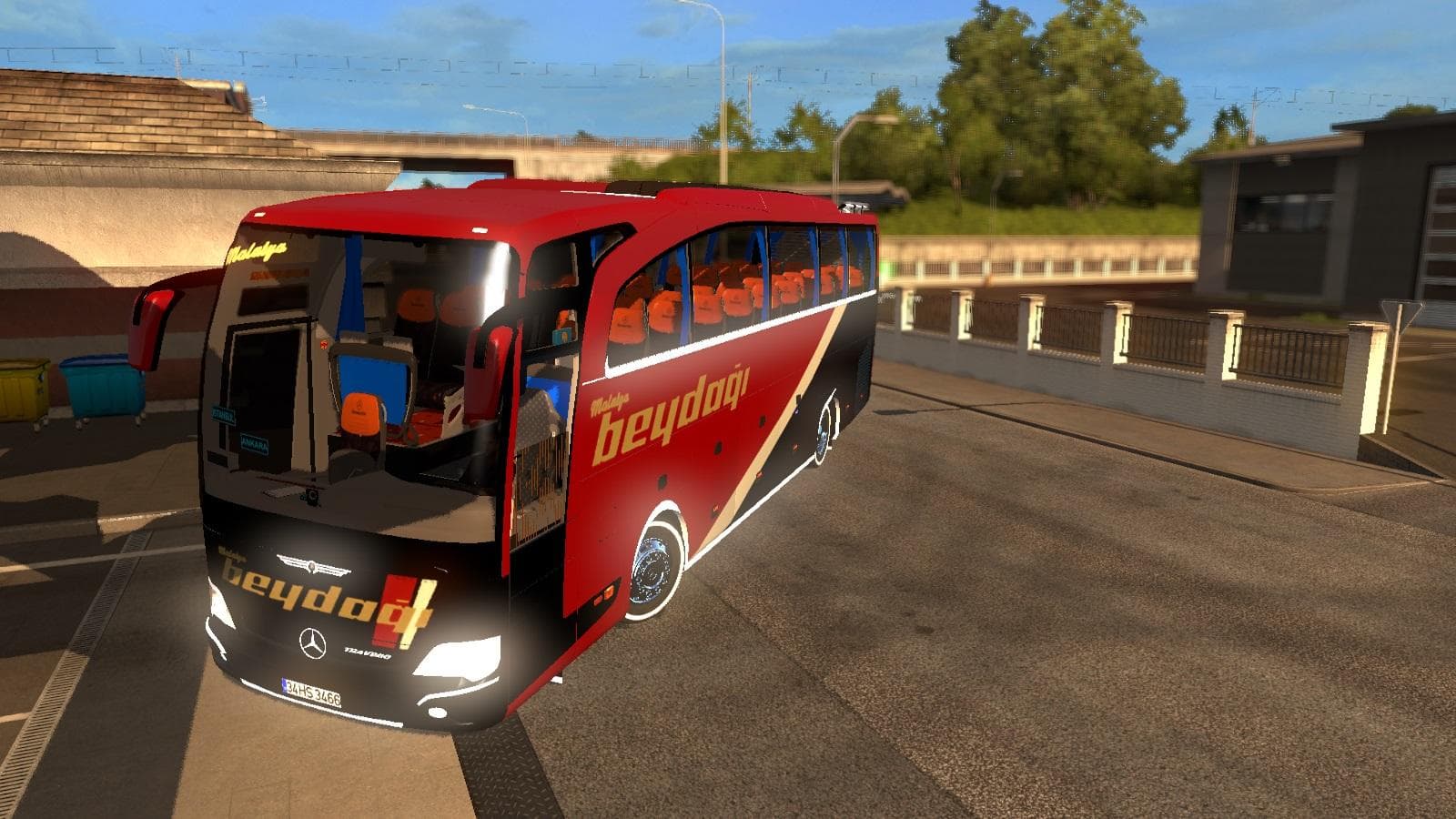 MERCEDES BENZ TRAVEGO 15-17 MALATYA BEYDAGI SKIN V1.0 – Skins mod for Euro Truck Simulator 2