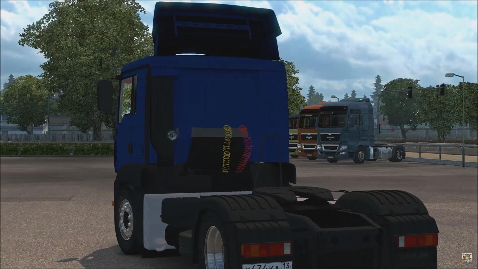 MAN TGA XLX + INTERIOR 1.21.X - ETS2 mods download – trucks screenshot 2