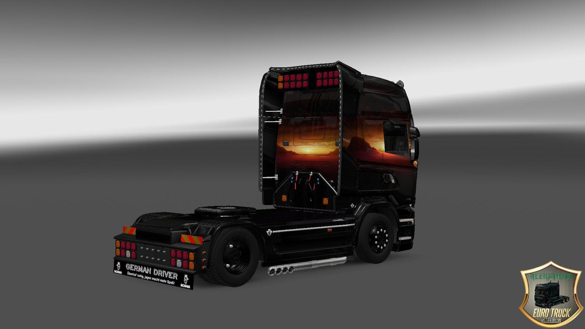 SUNSET SKIN FOR SCANIA STREAMLINE - ETS2 mods download – skins screenshot 2