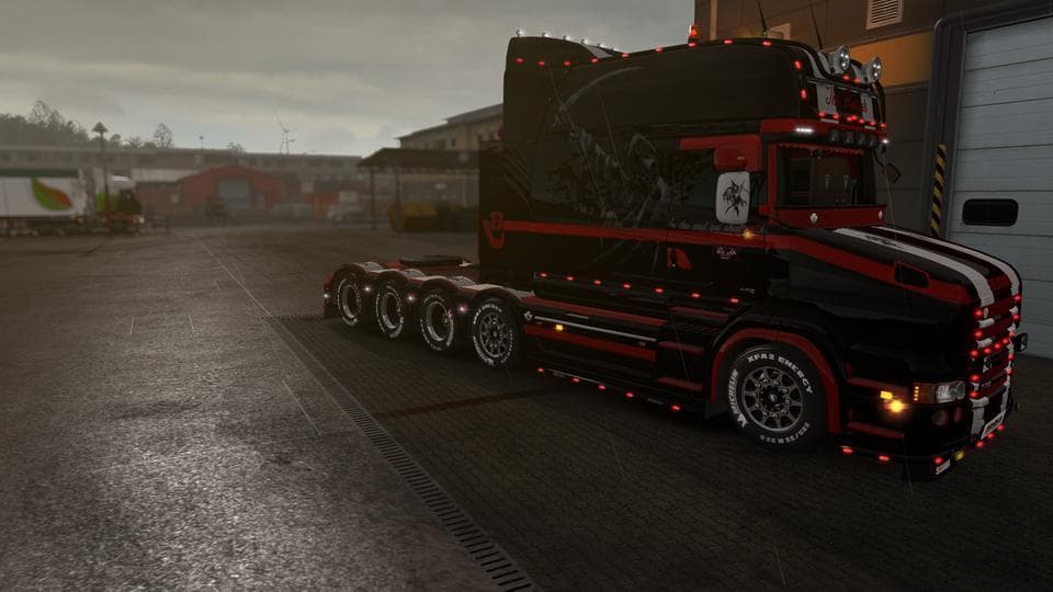 SCANIA T ACCESSORIES REMOLED V8 FOR 1.21 – Parts mod for Euro Truck Simulator 2