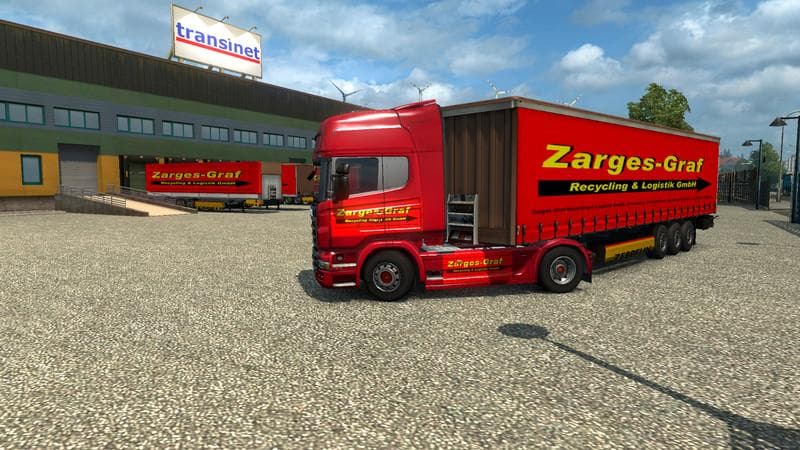 ZARGES GRAF DISPOSAL V1.0 – Skins mod for Euro Truck Simulator 2