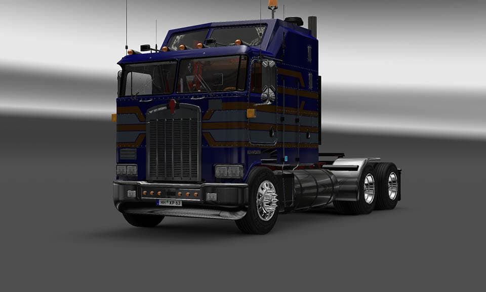 KEYSHOT KENWORTH K100 6X4 + 4X2 V5.0 – Skins mod for Euro Truck Simulator 2
