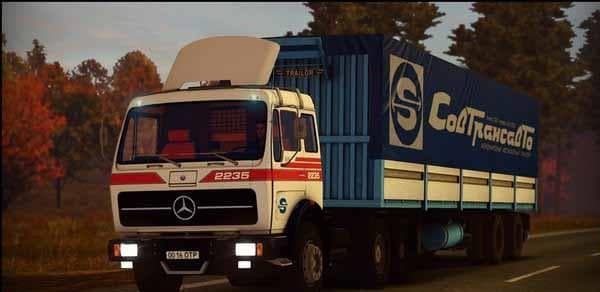 MERCEDES 1632 + INTERIOR 1.21.X – Parts mod for Euro Truck Simulator 2