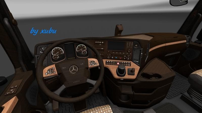 Mercedes 2014 Wood v1.0 – Other mod for Euro Truck Simulator 2