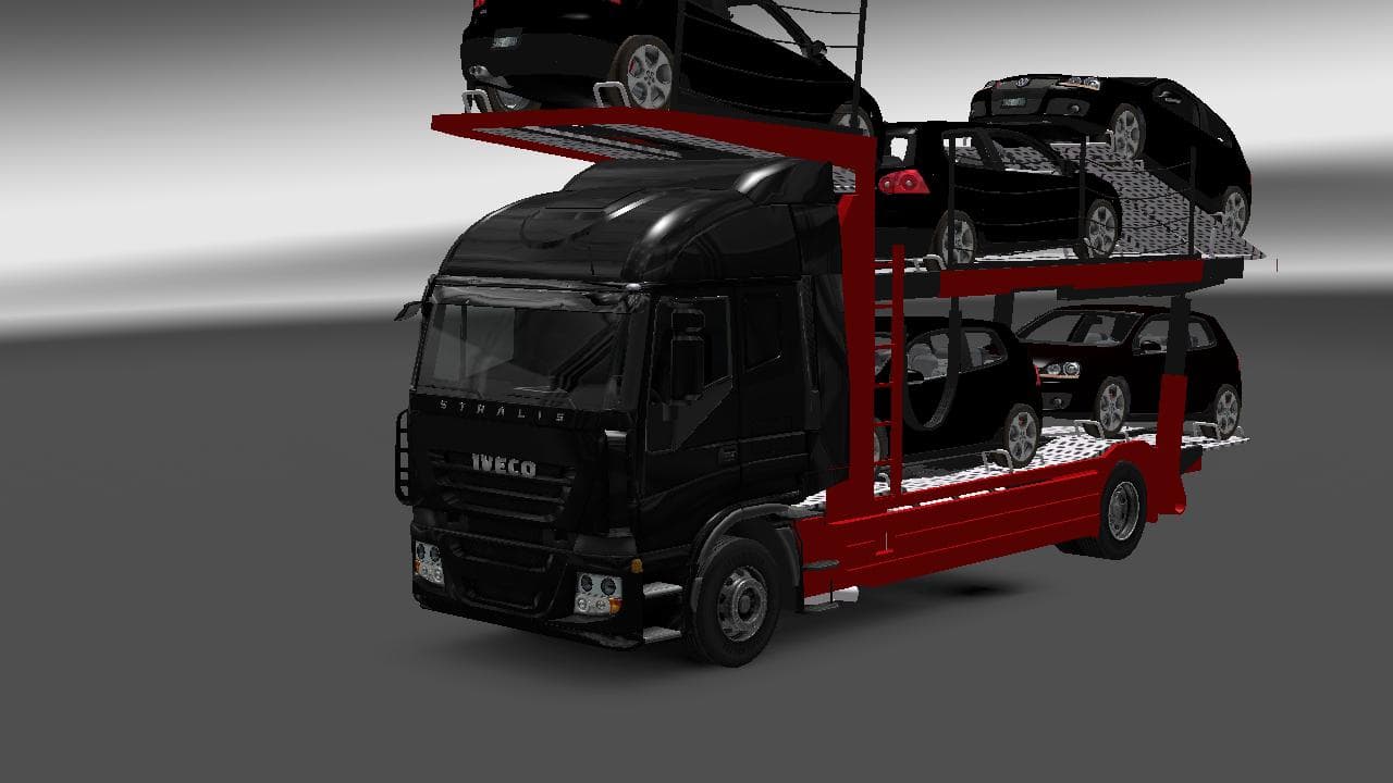Car Transporters by Maverick + Trailer – Trailers mod for Euro Truck Simulator 2