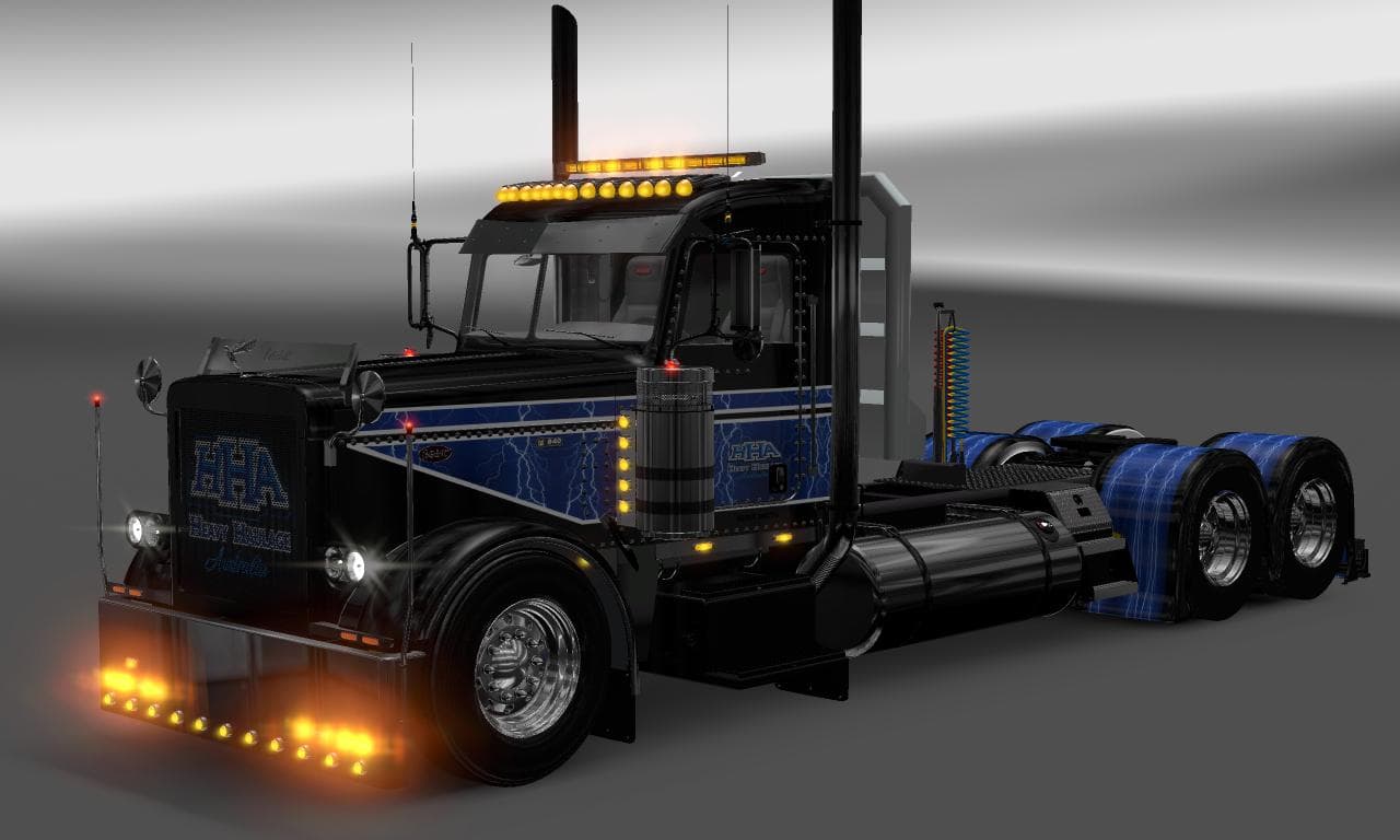 HHA 2 VIPER2'S MODIFIED PETERBILT 389 - ETS2 mods download – skins screenshot 2