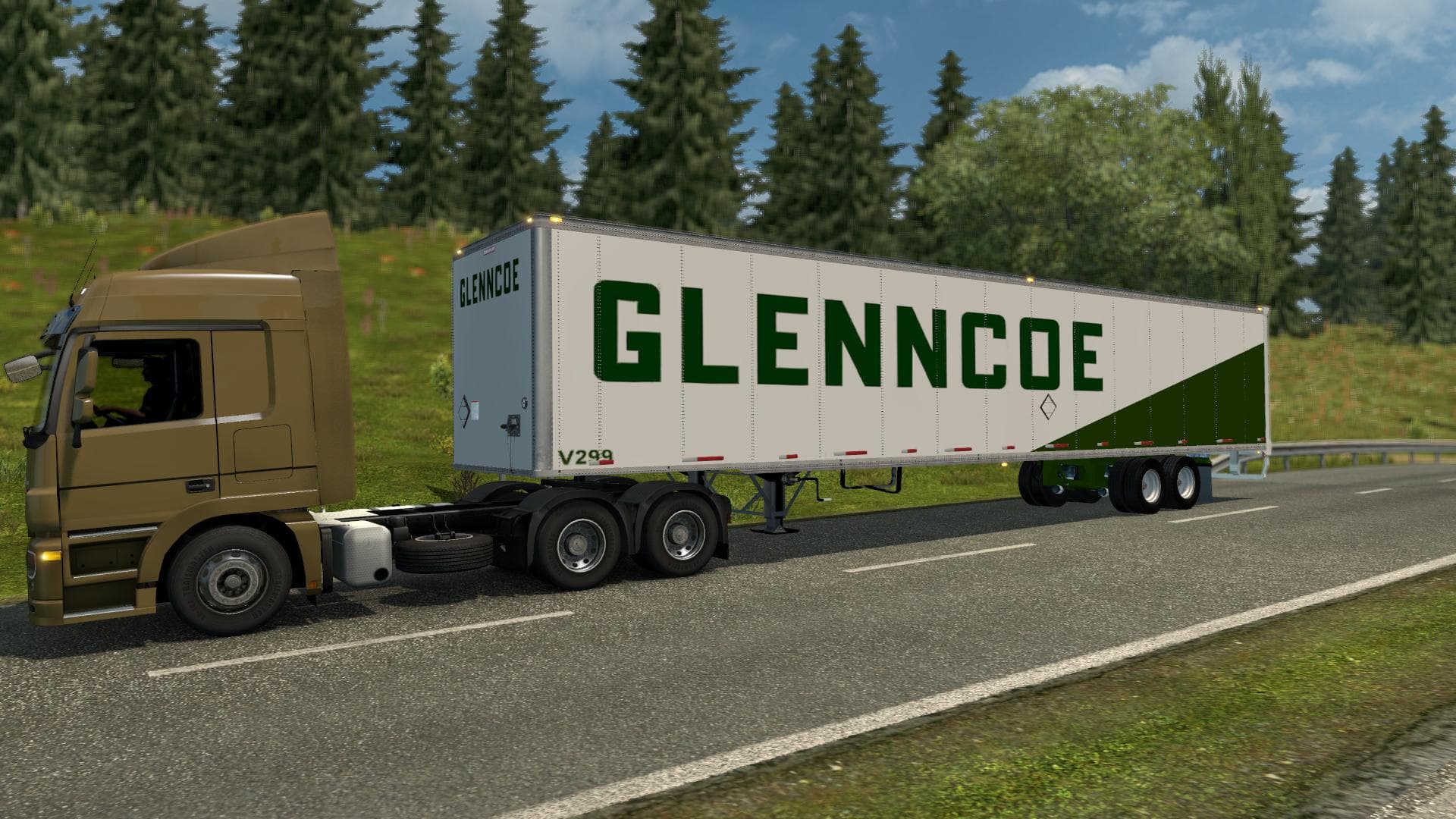 WABASH DURAPLATE DRYVAN 1.21.X – Trailers mod for Euro Truck Simulator 2