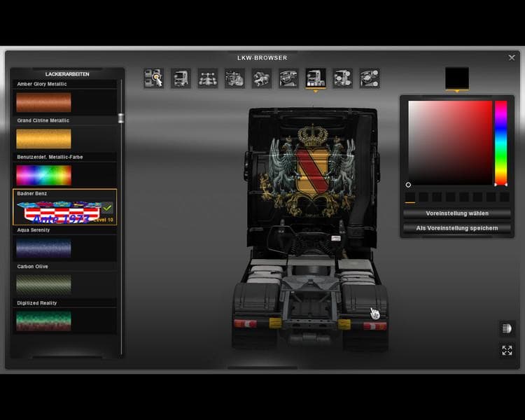 MERCEDES BENZ OF BADEN V1.0 - ETS2 mods download – skins screenshot 2