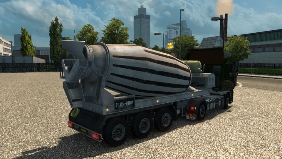 CEMENT TRAILER SCS 1.21.X - ETS2 mods download – trailers screenshot 2