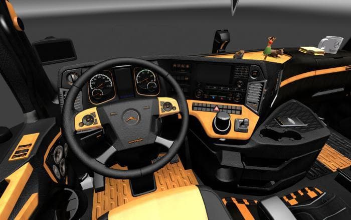 MERCEDES 2014-2015 INTERIOR 1.21.X – Other mod for Euro Truck Simulator 2