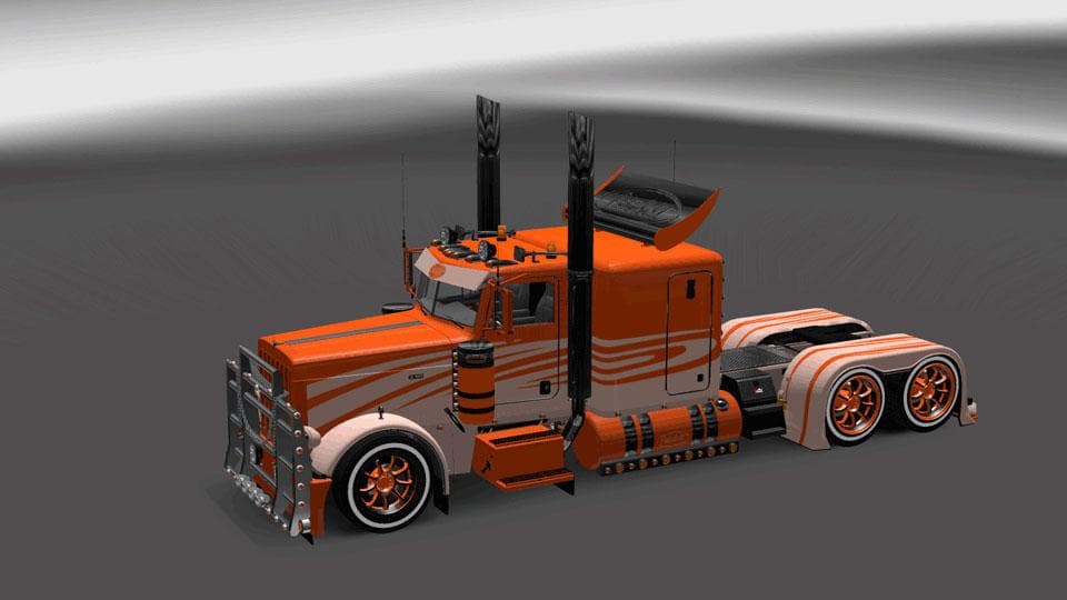 PETERBILT 389 METAL MULTICOLOR SKIN - ETS2 mods download – skins screenshot 2