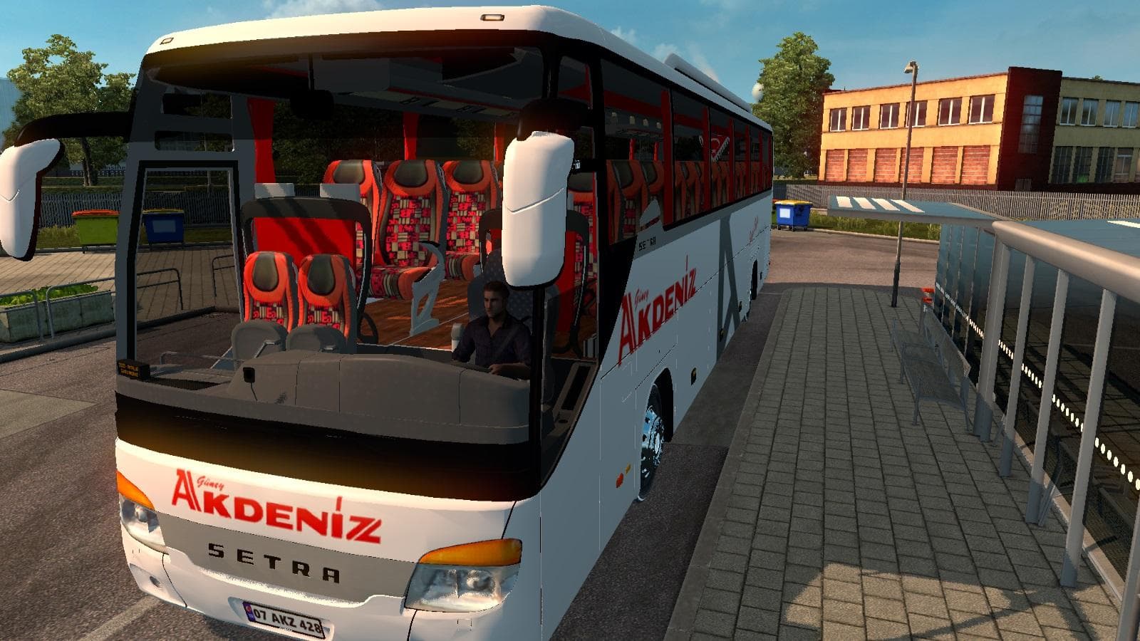 SETRA 416-GT GUNEY AKDENIZ TOURISM SKIN V1.0 – Skins mod for Euro Truck Simulator 2