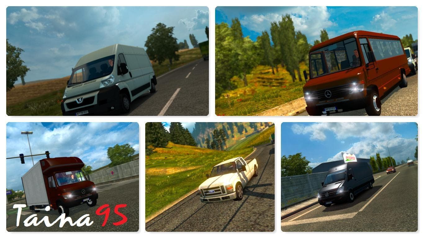 AI TRAFFIC PACK MOD V1.21 - ETS2 mods download – other screenshot 2