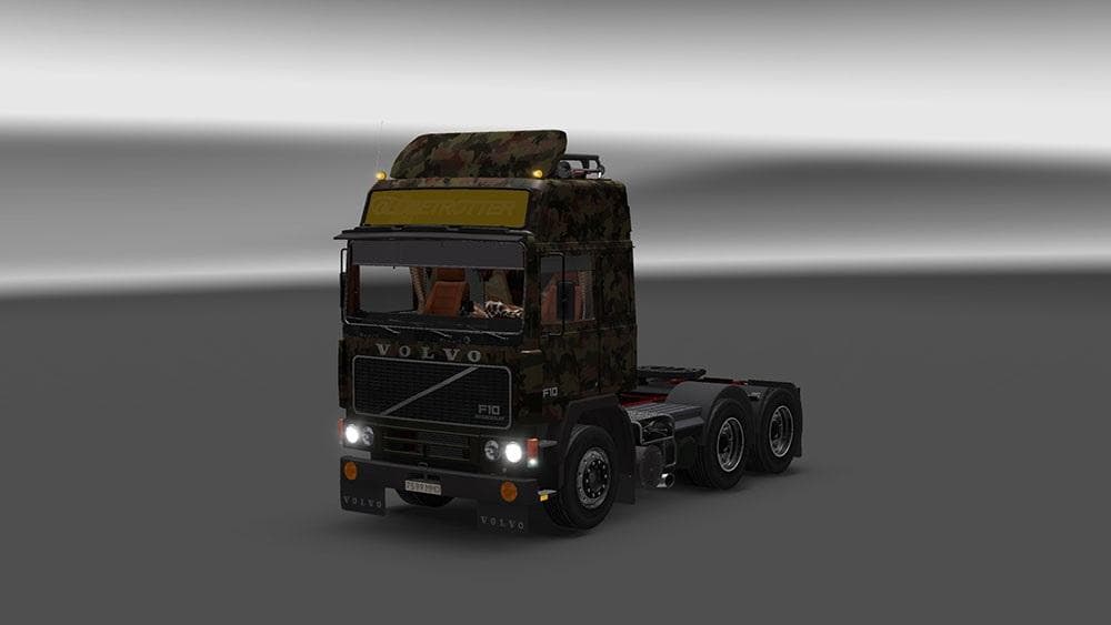 ARMY VOLVO F10 SKIN – Skins mod for Euro Truck Simulator 2
