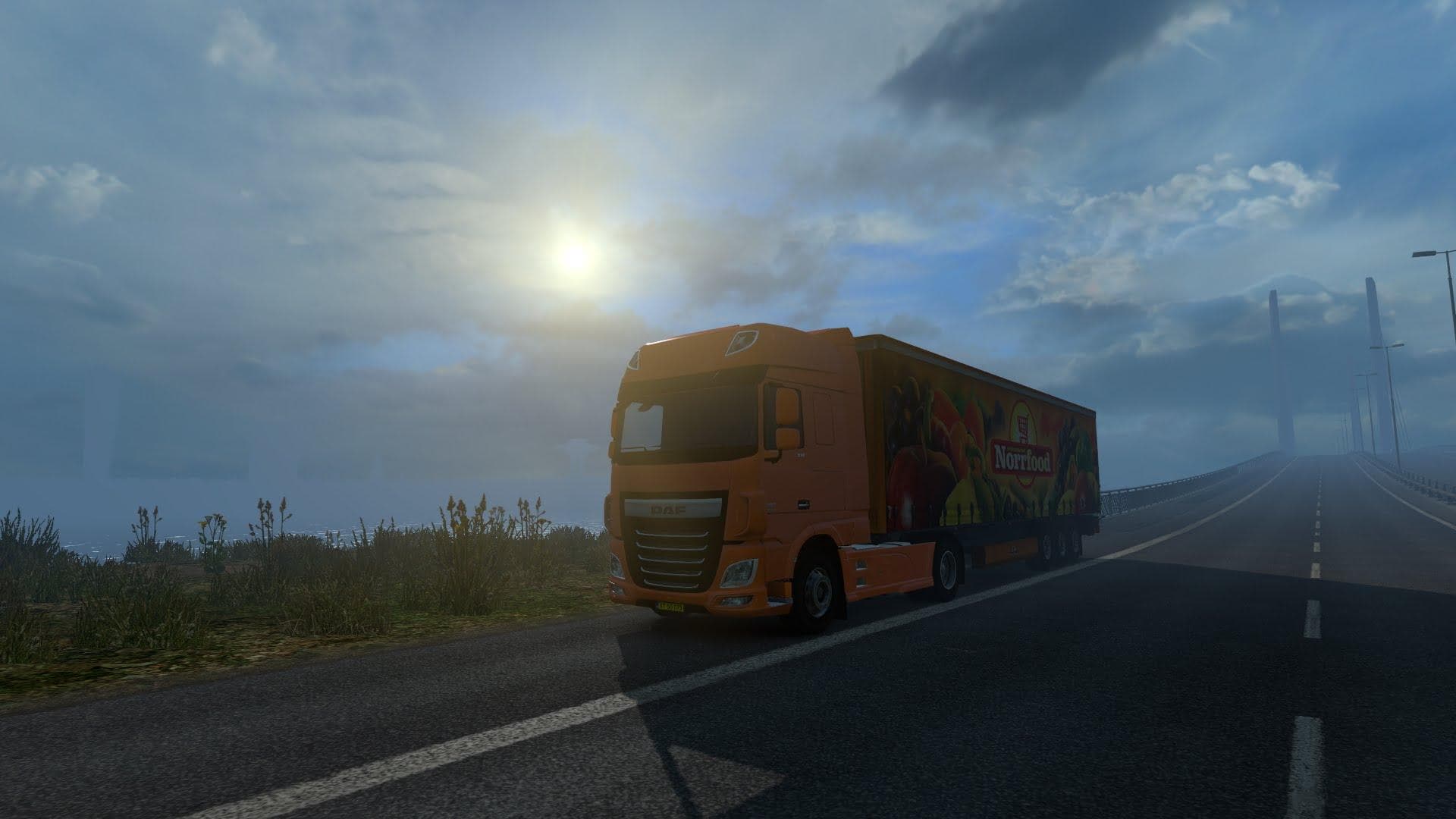 FOGGY WEATHER V1.0 – Maps mod for Euro Truck Simulator 2