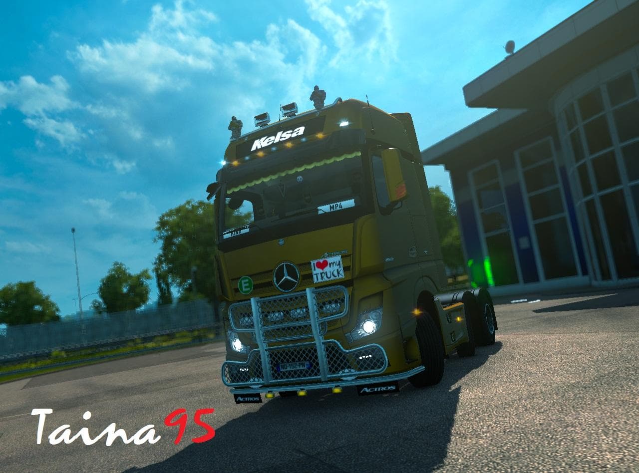 MERCEDES ACTROS MP4 V1.7 – Parts mod for Euro Truck Simulator 2