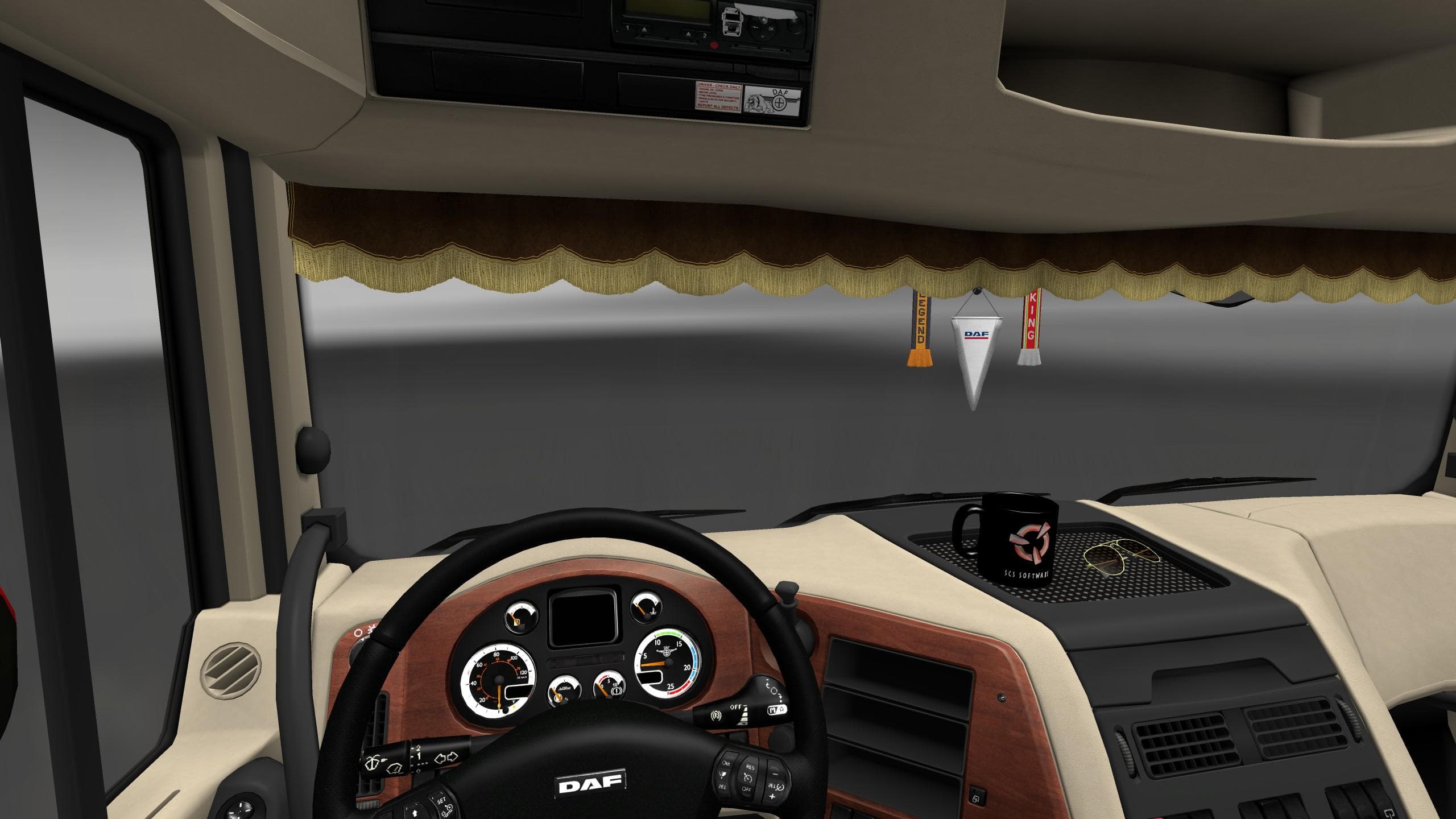 DAF XF 105 INTERIOR REWORK – Other mod for Euro Truck Simulator 2