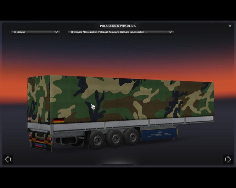 BUNDESWEHR TRAILER V1.0 - ETS2 mods download – trailers screenshot 2