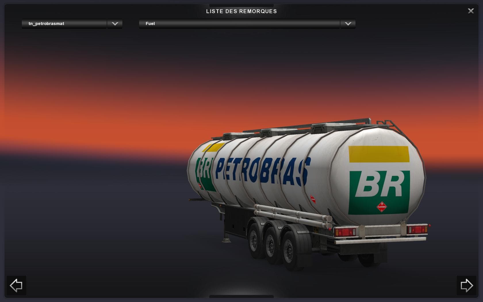Petrobras Trailer Standalone v1.0 – Trailers mod for Euro Truck Simulator 2