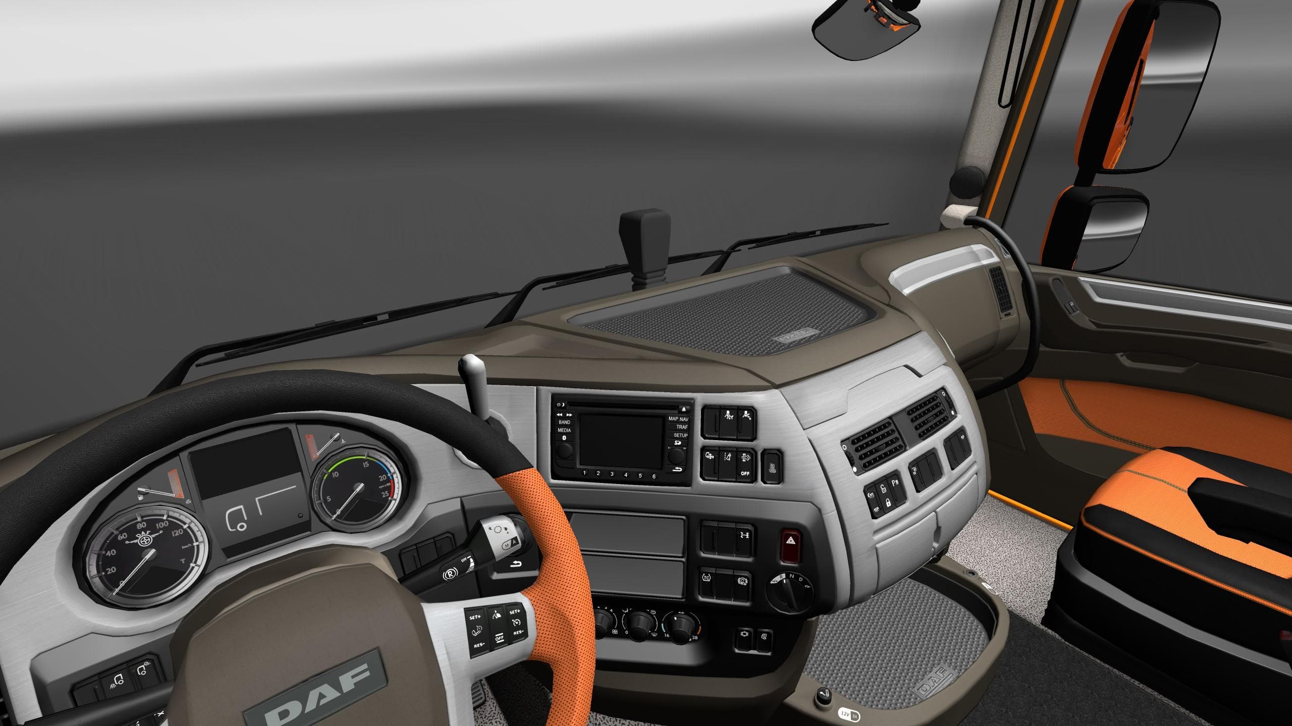 DAF XF 106 INTERIOR/EXTERIOR REWORK – Other mod for Euro Truck Simulator 2