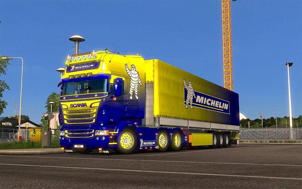 SCANIA R & STREAMLINE (RJL) MICHELIN COMBO SKIN PACK – Skins mod for Euro Truck Simulator 2