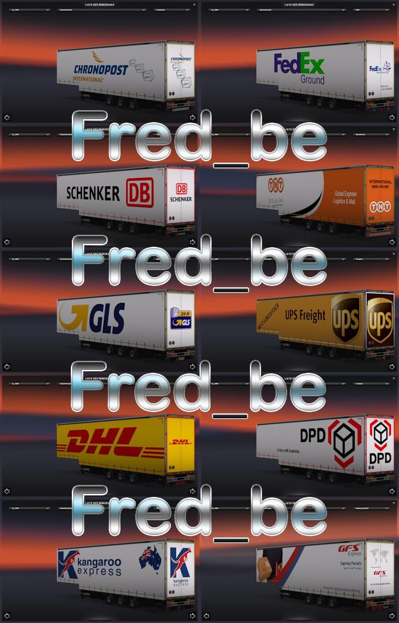 TRAILER PACK JUMBO V1.21 – Trailers mod for Euro Truck Simulator 2