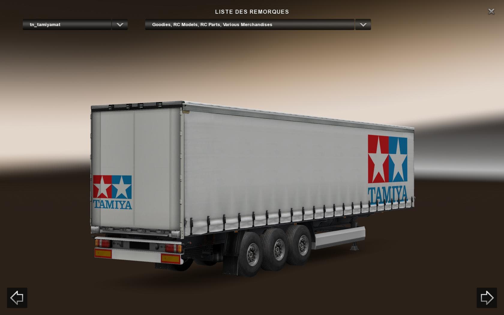 TAMIYA TRAILER STANDALONE V1.0 – Trailers mod for Euro Truck Simulator 2