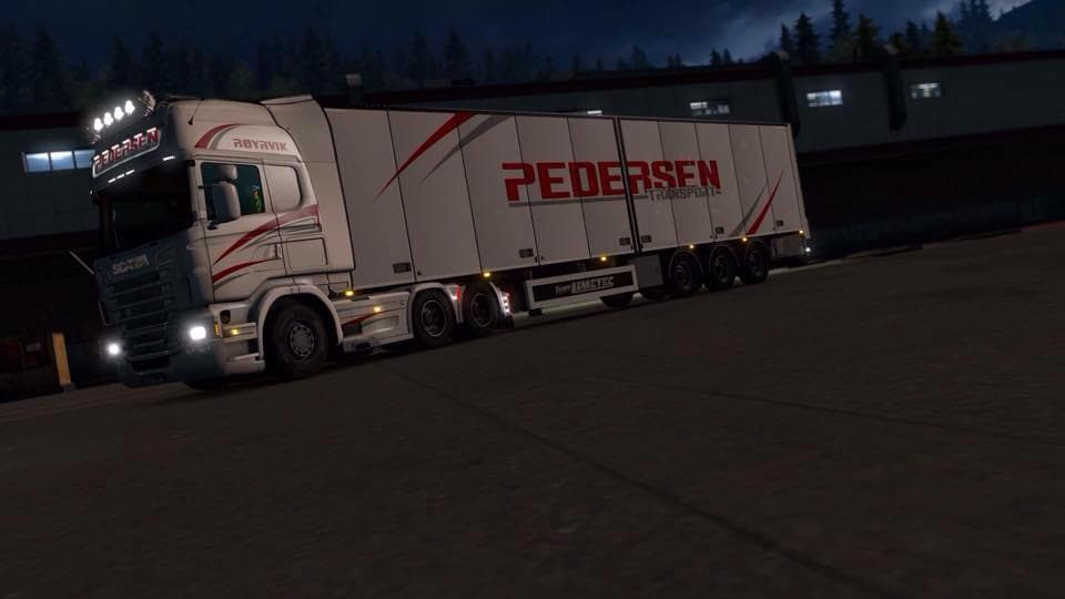 PEDERSENTRANSPORT 1.21.X – Skins mod for Euro Truck Simulator 2