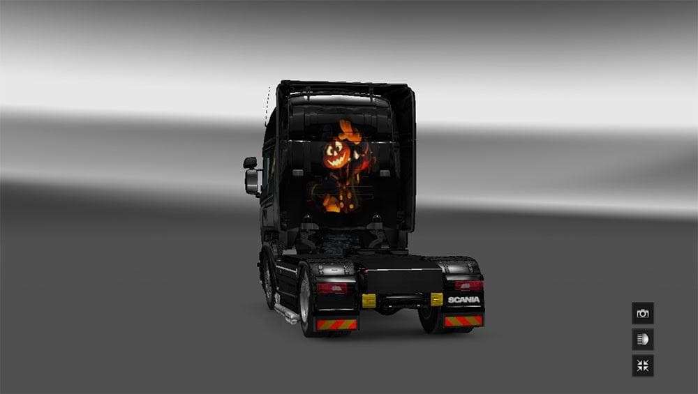 SCANIA RJL HALLOWEEN SKIN – Skins mod for Euro Truck Simulator 2