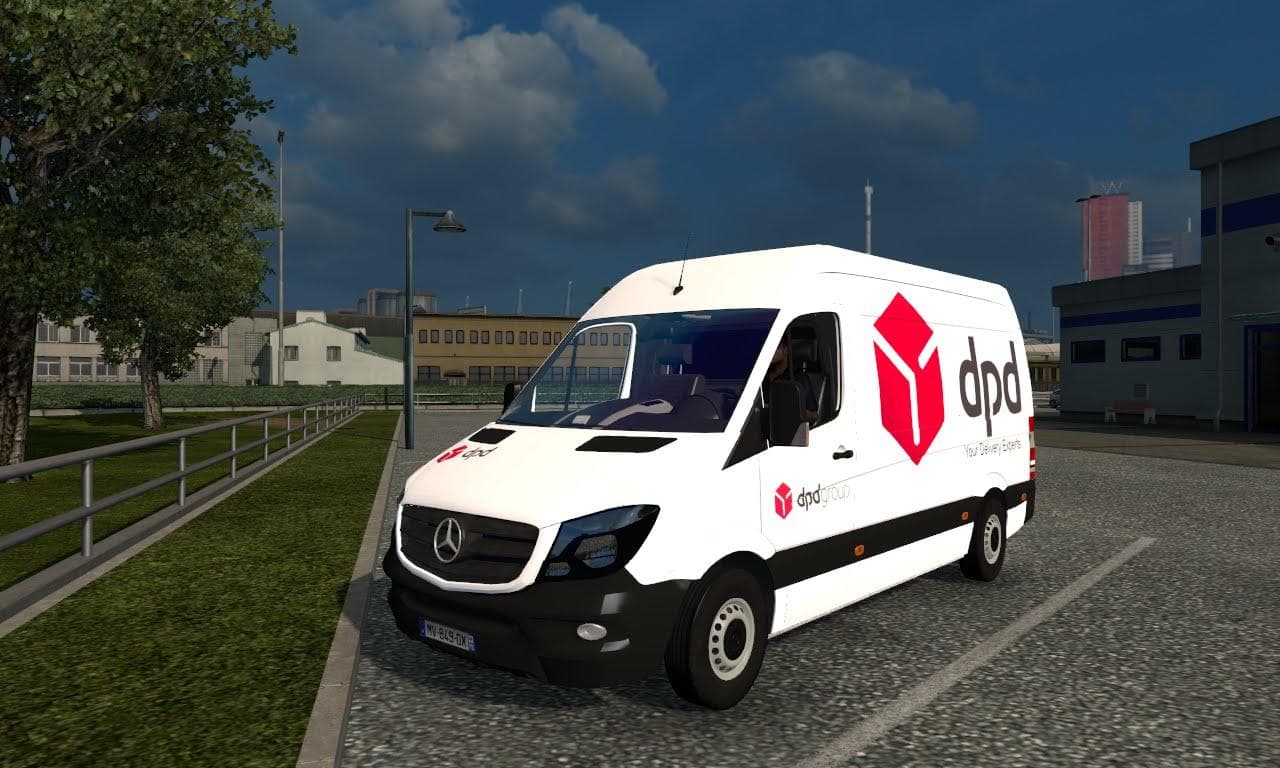 MERCEDES-BENZ SPRINTER CDI311 2014 BY KLOLO901 V3 – Skins mod for Euro Truck Simulator 2
