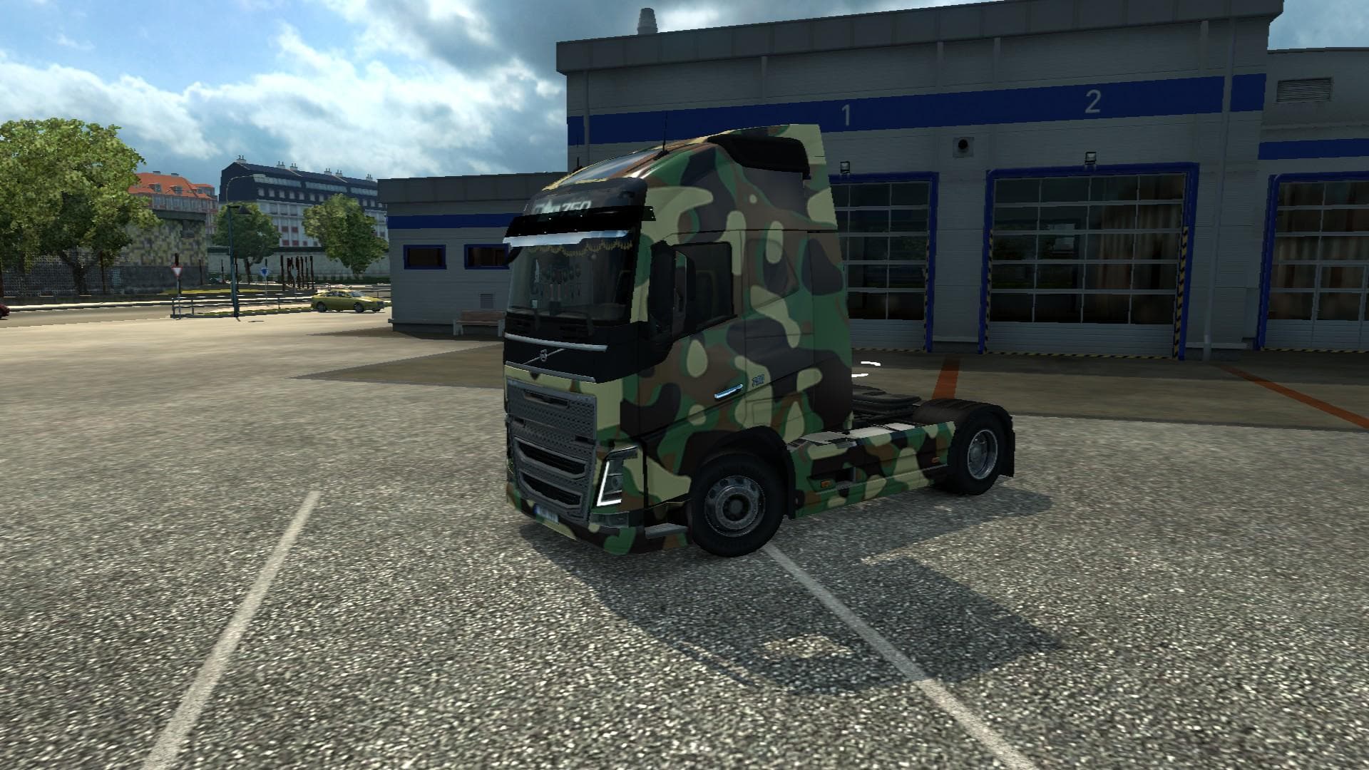 ARMY SKIN FOR VOLVO FH16 2012 1.21 – Skins mod for Euro Truck Simulator 2