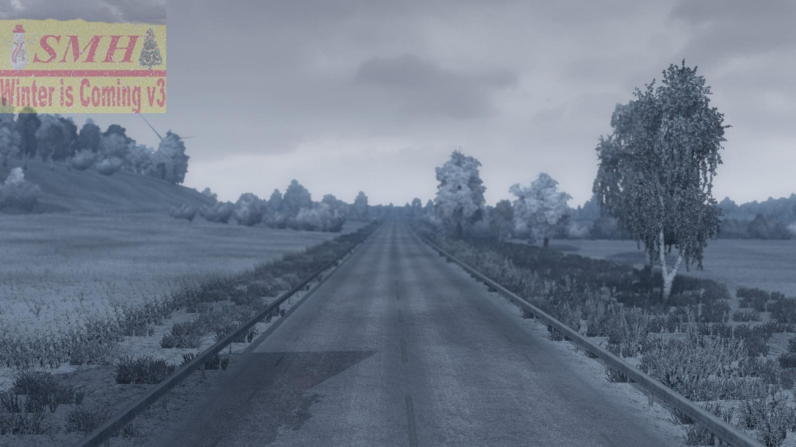 WINTER IS COMING V3 1.21.X – Maps mod for Euro Truck Simulator 2