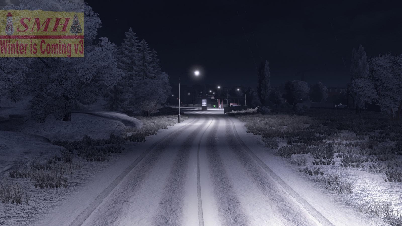 WINTER IS COMING V3 1.21.X - ETS2 mods download – maps screenshot 3